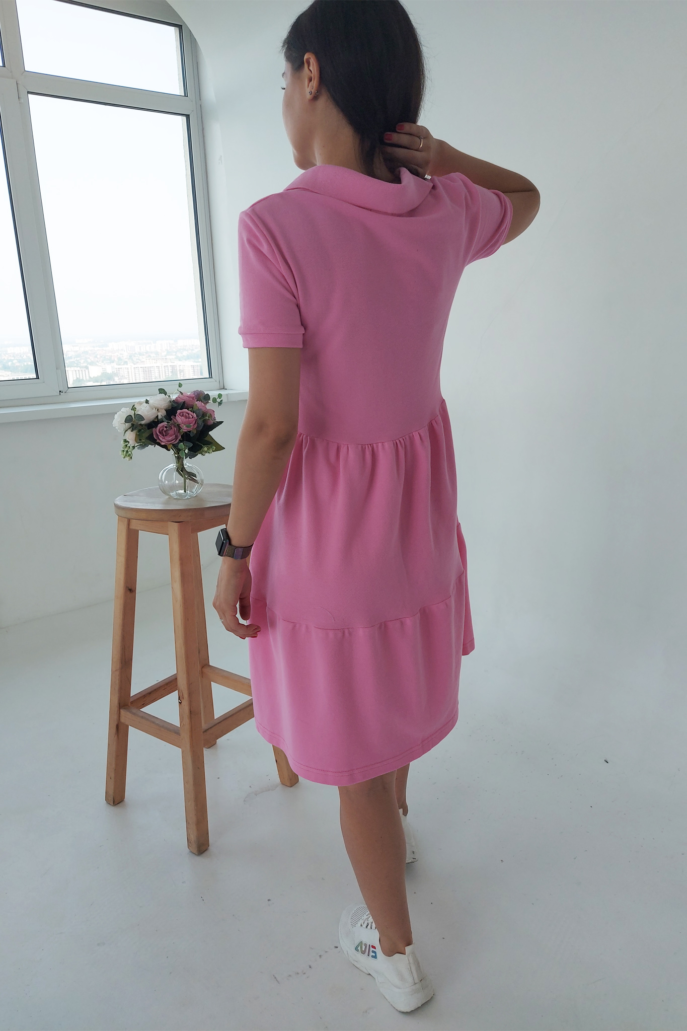 сукня рожева 1860